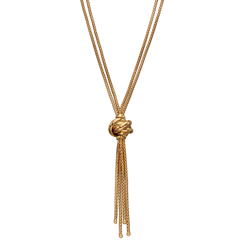 Yellow Gold Knot Necklace | Dent Jewellers