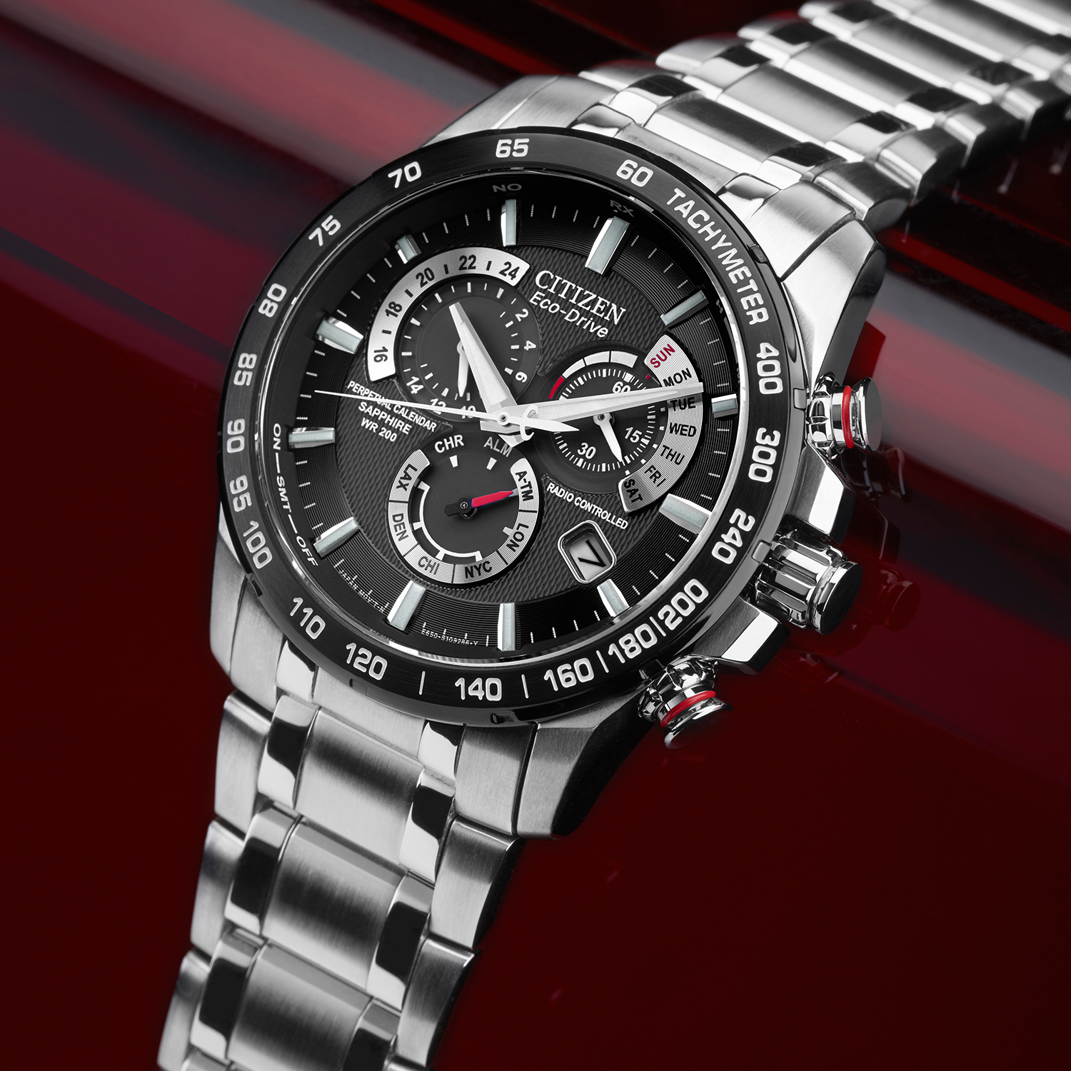 citizen chrono time at